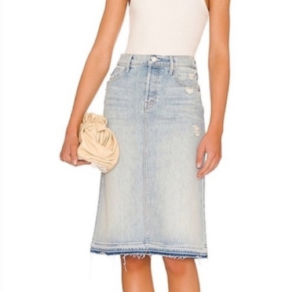Denim Blue Skirt